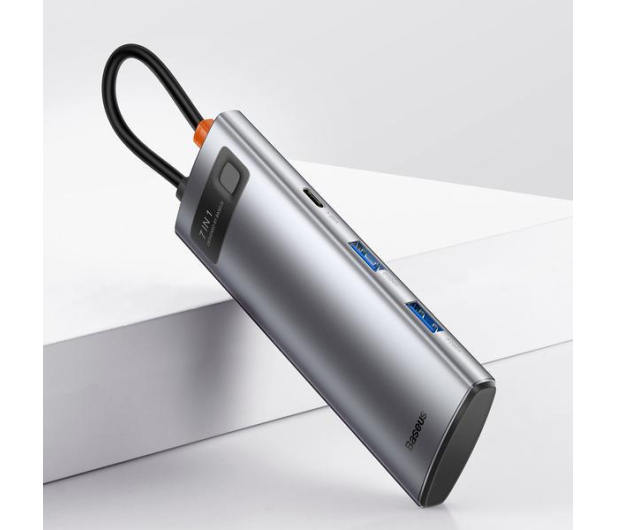 Baseus 7w1 Hub USB-C (2xUSB 3.0, HDMI, USB-C PD) - 731676 - zdjęcie 2